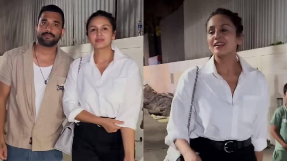 Huma Qureshi and Rachit Singh Spark Wedding Buzz in Mumbai