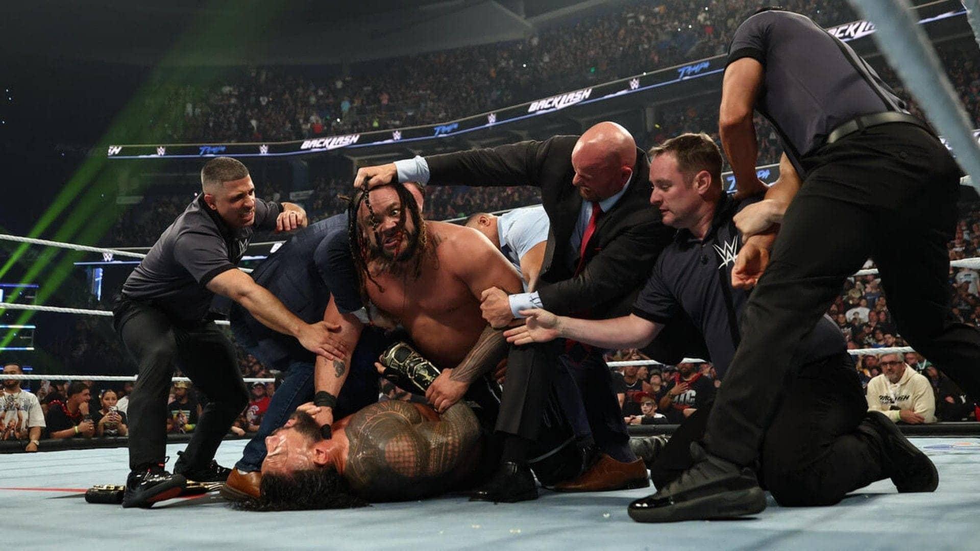 Jacob Fatu goes wild after Backlash 2026 loss to Reigns