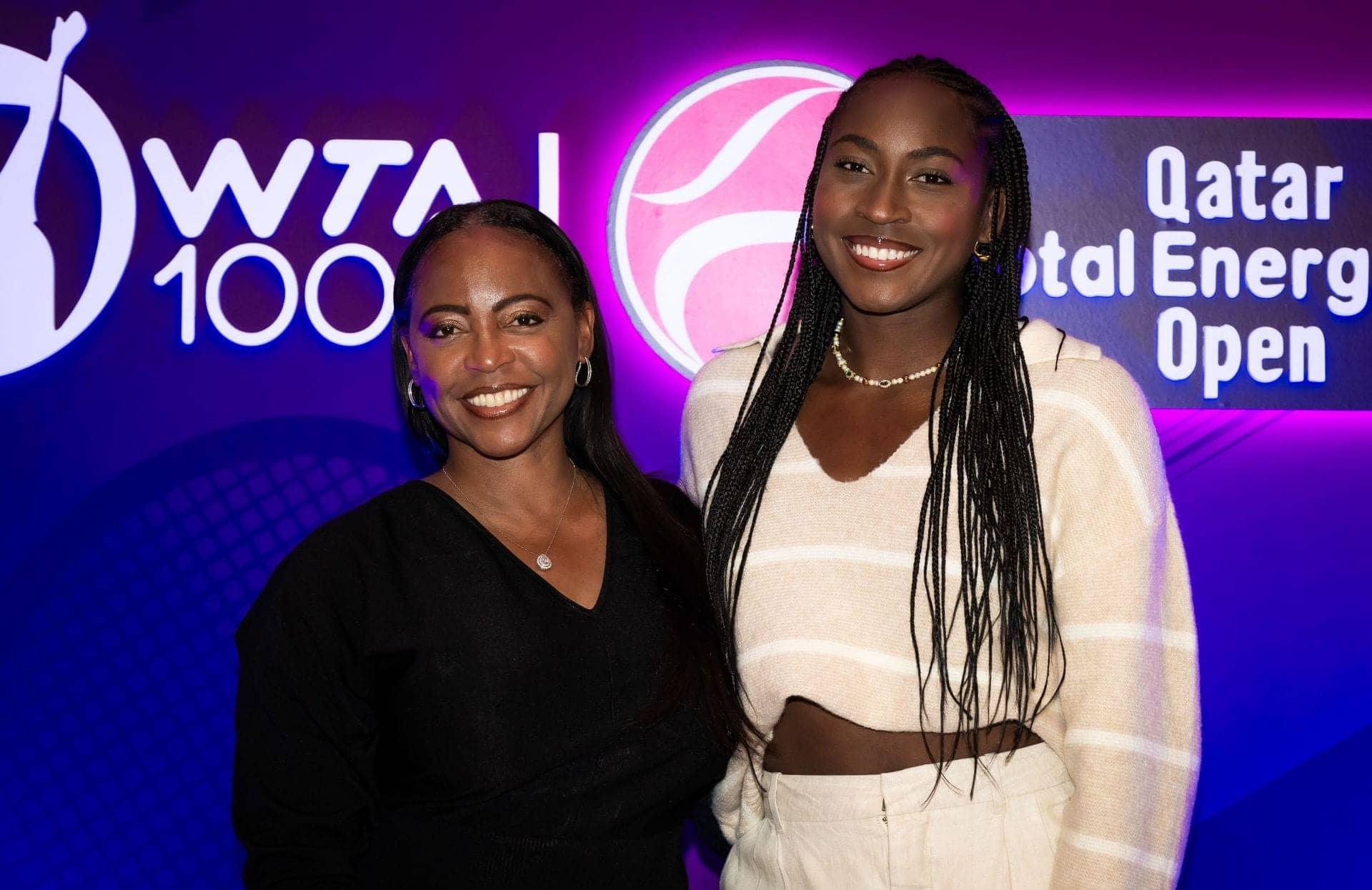 Coco Gauff's mom shares her secret to staying calm in Rome