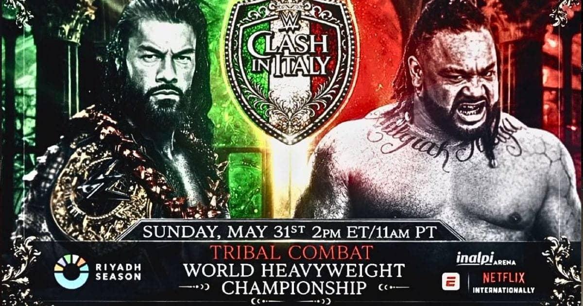 WWE's Tribal Combat Match: Roman Reigns vs Jacob Fatu Showdown