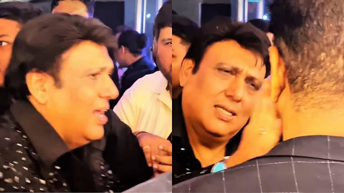 Govinda Keeps It Cool After Guard's Paparazzo Showdown