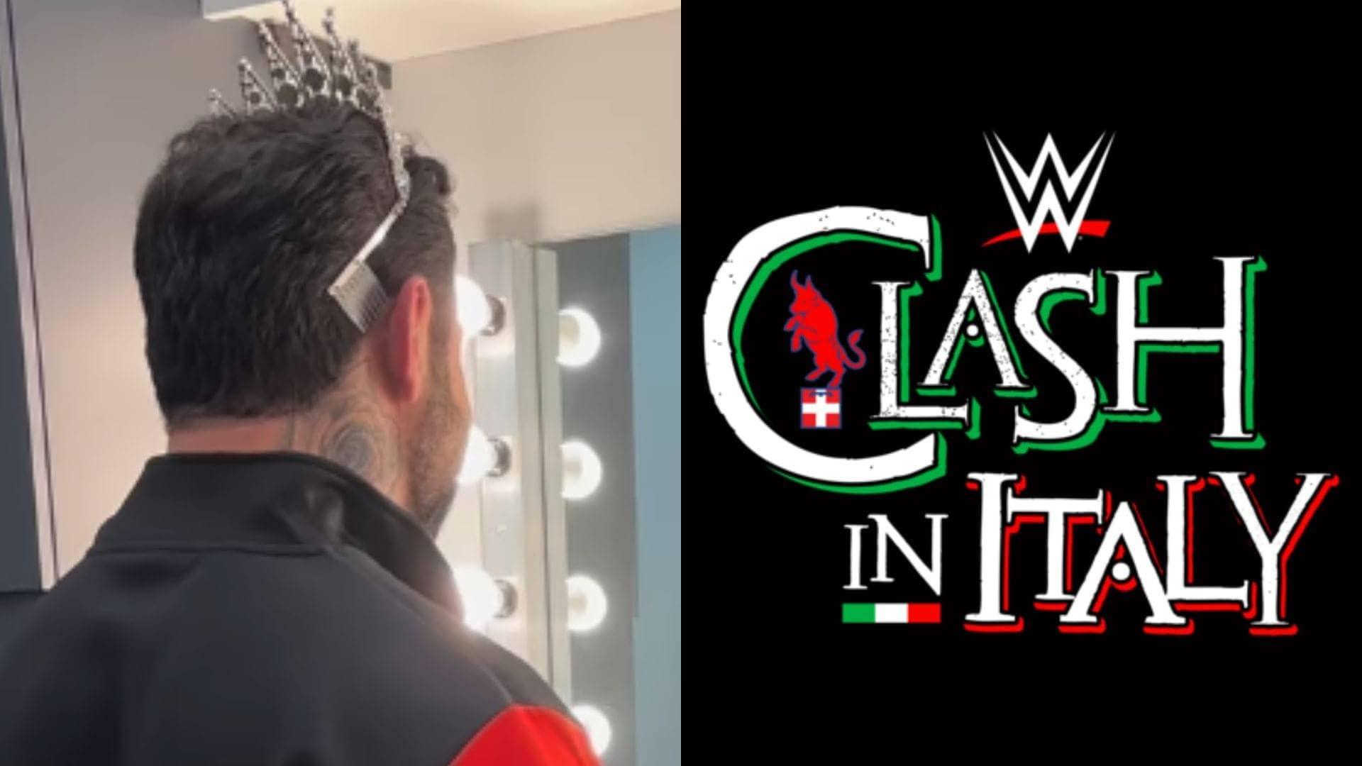Santino Marella's Legendary Comeback at Clash in Italy!