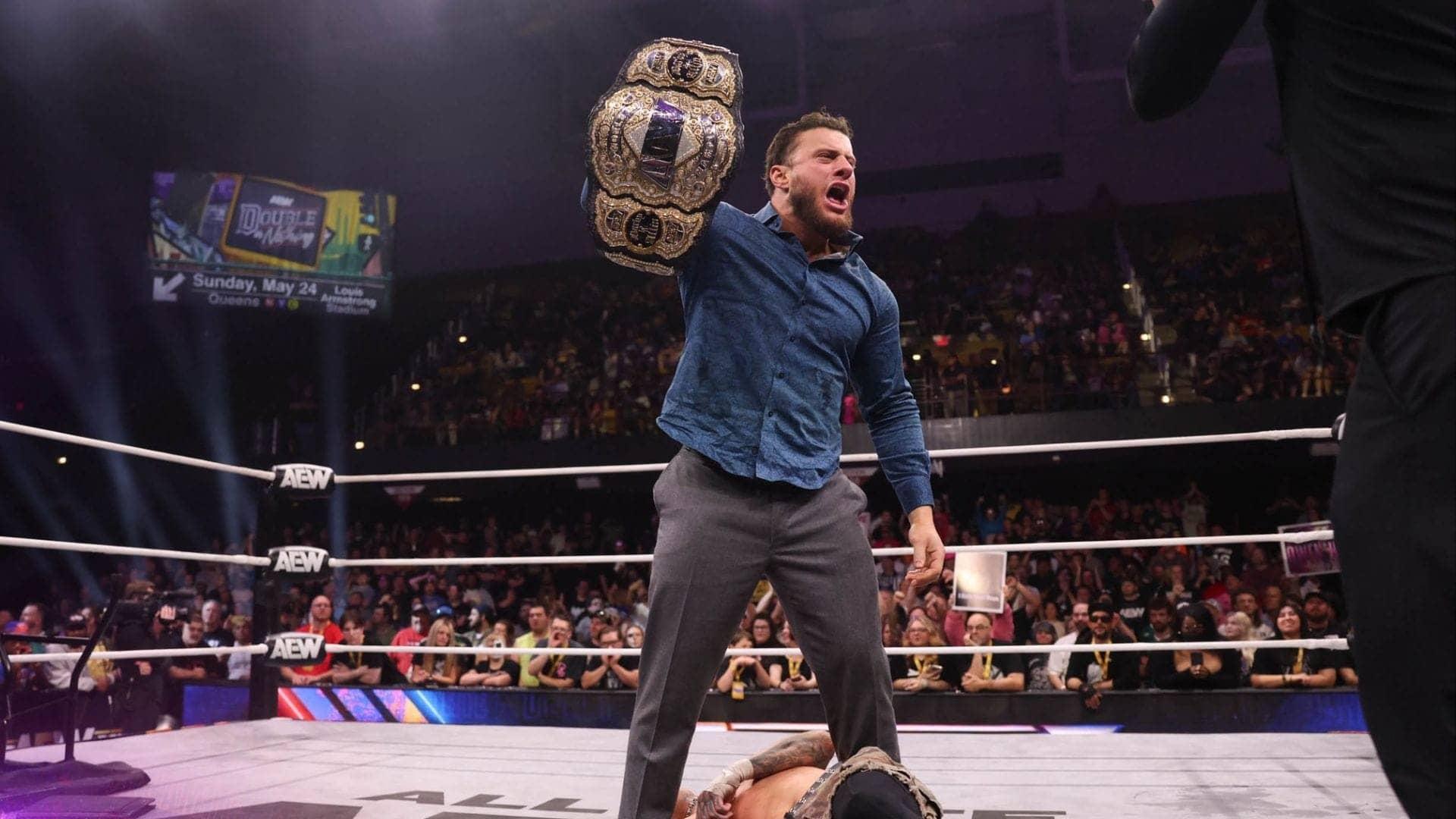 MJF Calls Out WWE for Spillin' Fake News on AEW