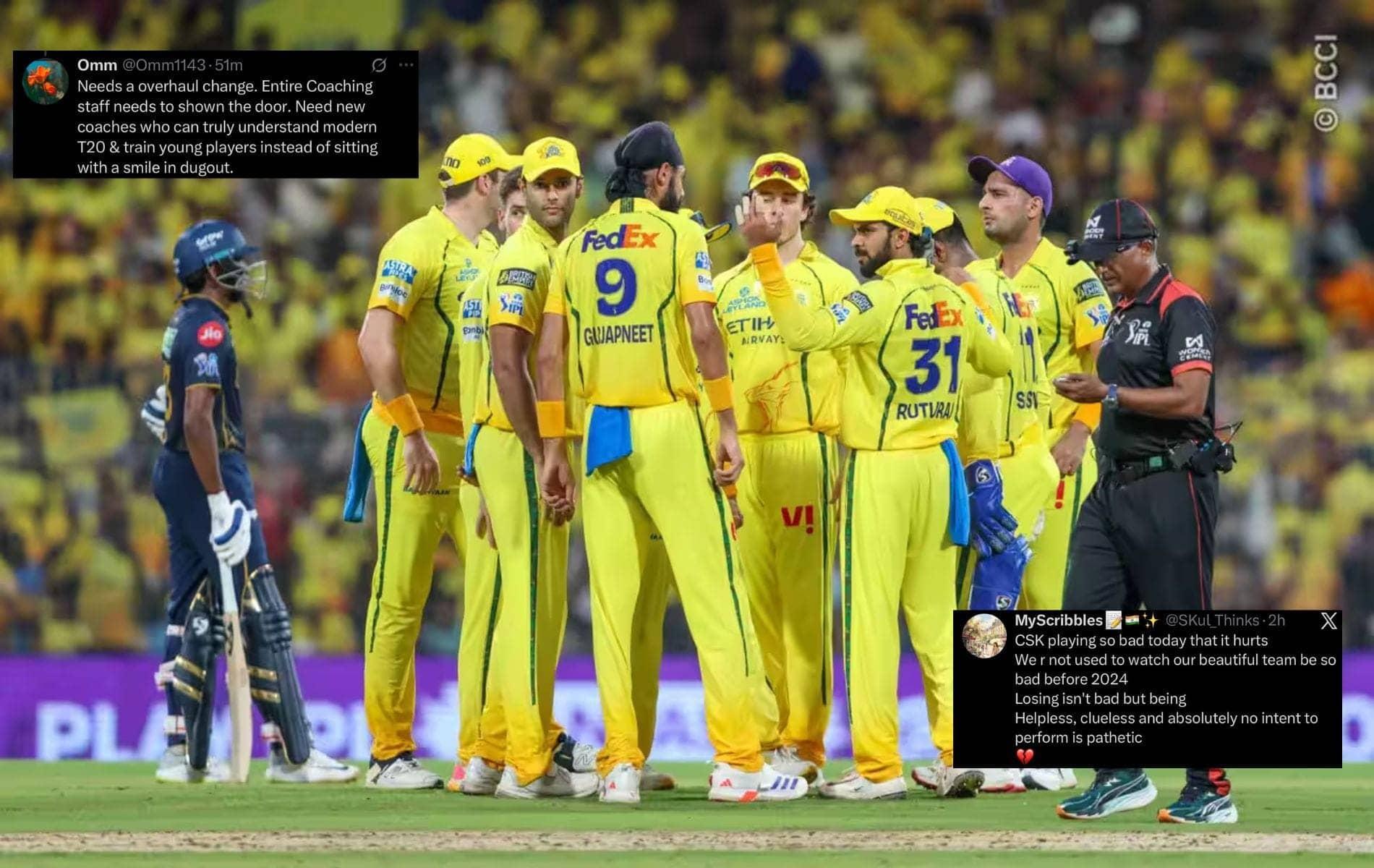 CSK's Playoff Dreams Crushed: Fans Demand a Shake-Up