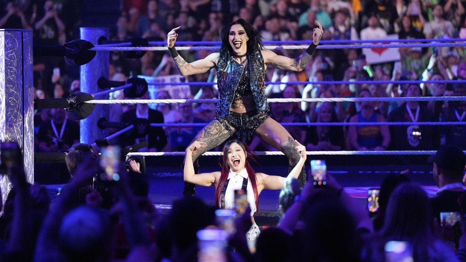Bayley Calls Out Ripley and IYO SKY for Tag Team Glory