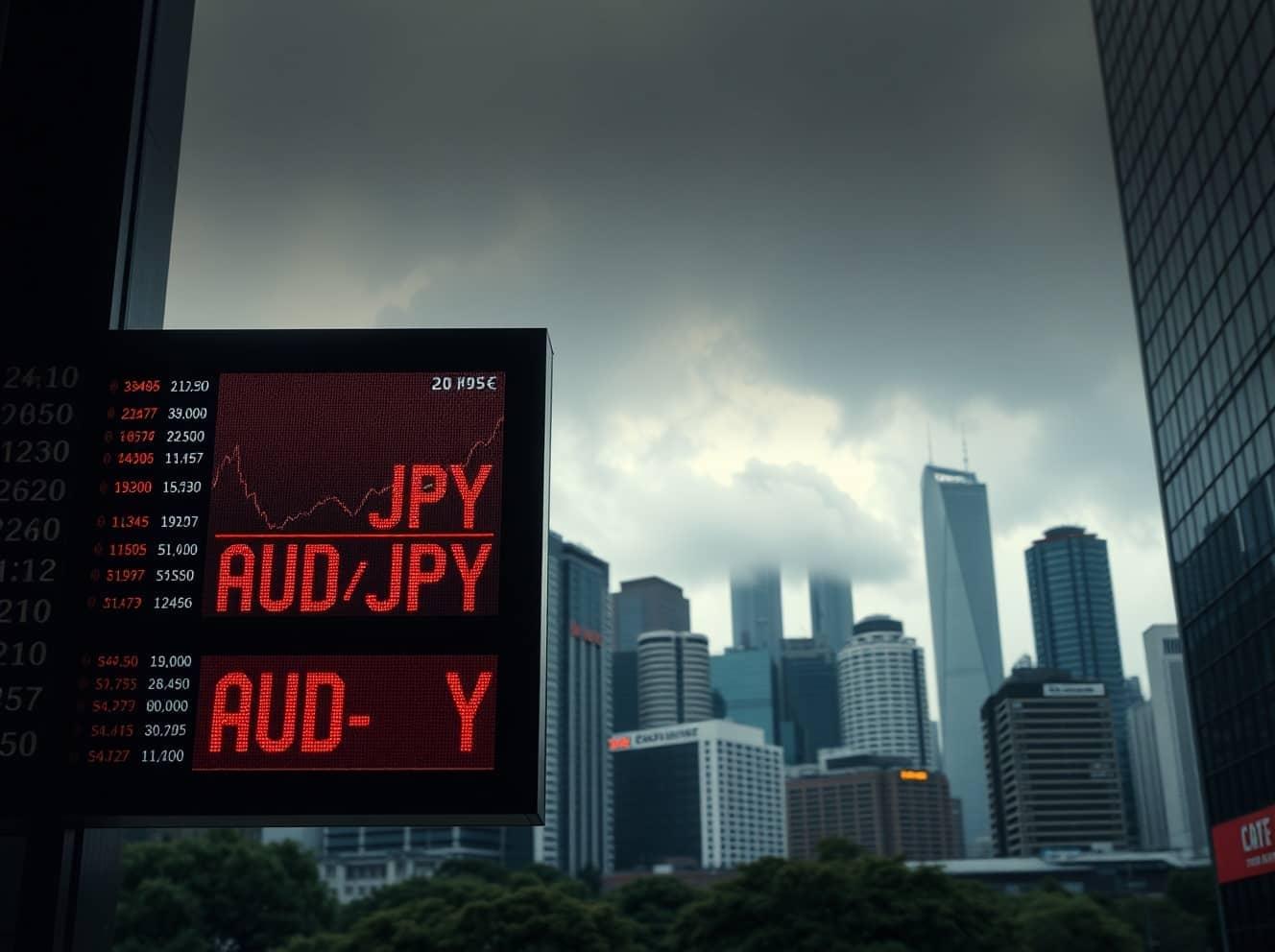 Aussie Dollar Dips as Investors Seek Safe Haven Yen Vibes