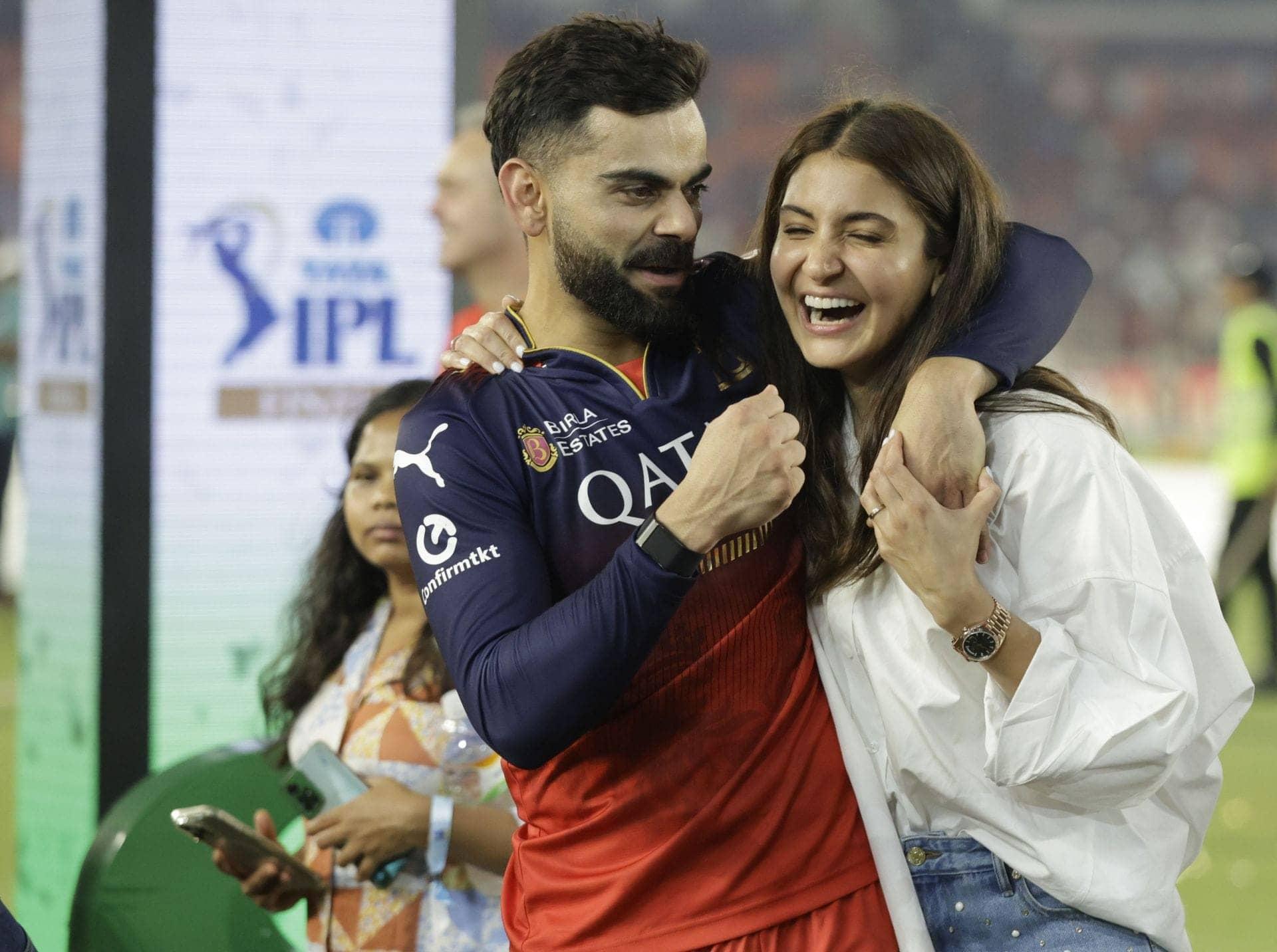 Anushka Sharma and Virat Kohli Celebrate IPL 2026 Victory