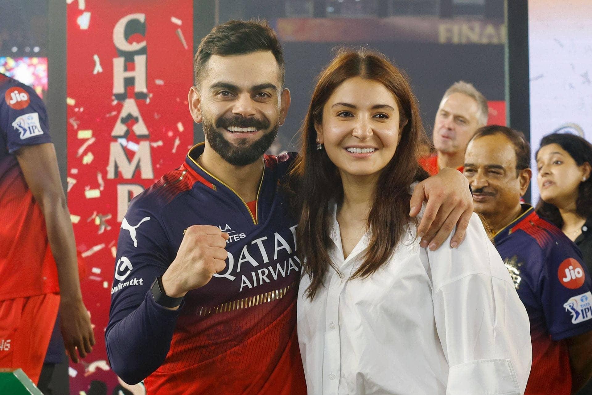 Virat and Anushka Seek Blessings After RCB’s IPL Win