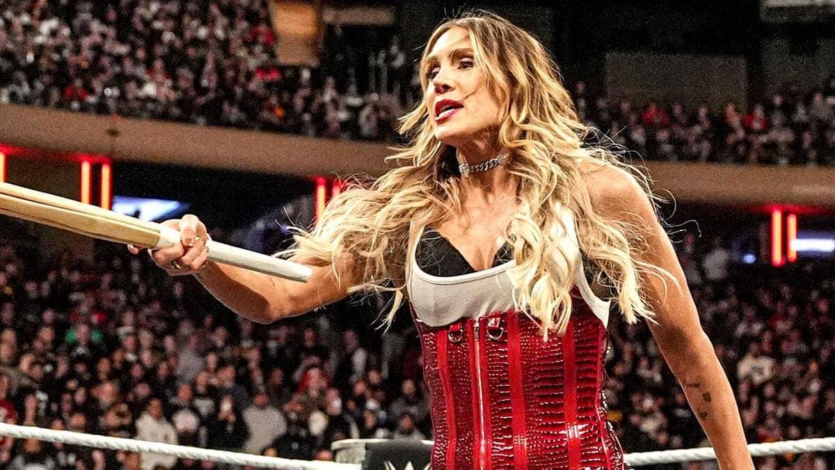 Charlotte Flair Celebrates Sol Ruca's Championship Victory