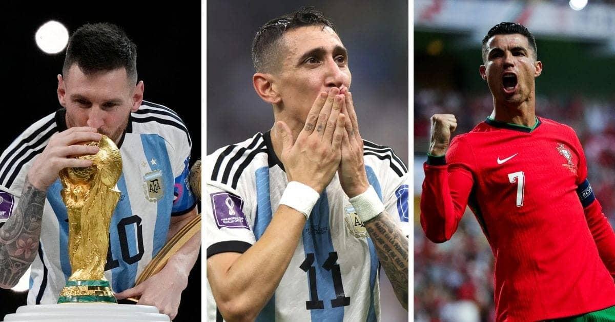 Angel Di Maria Declares Messi the GOAT Over Ronaldo