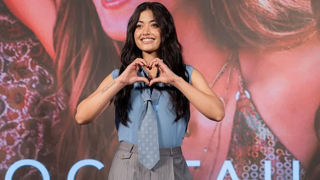 Rashmika Mandanna Dazzles At Cocktail 2 Trailer Launch