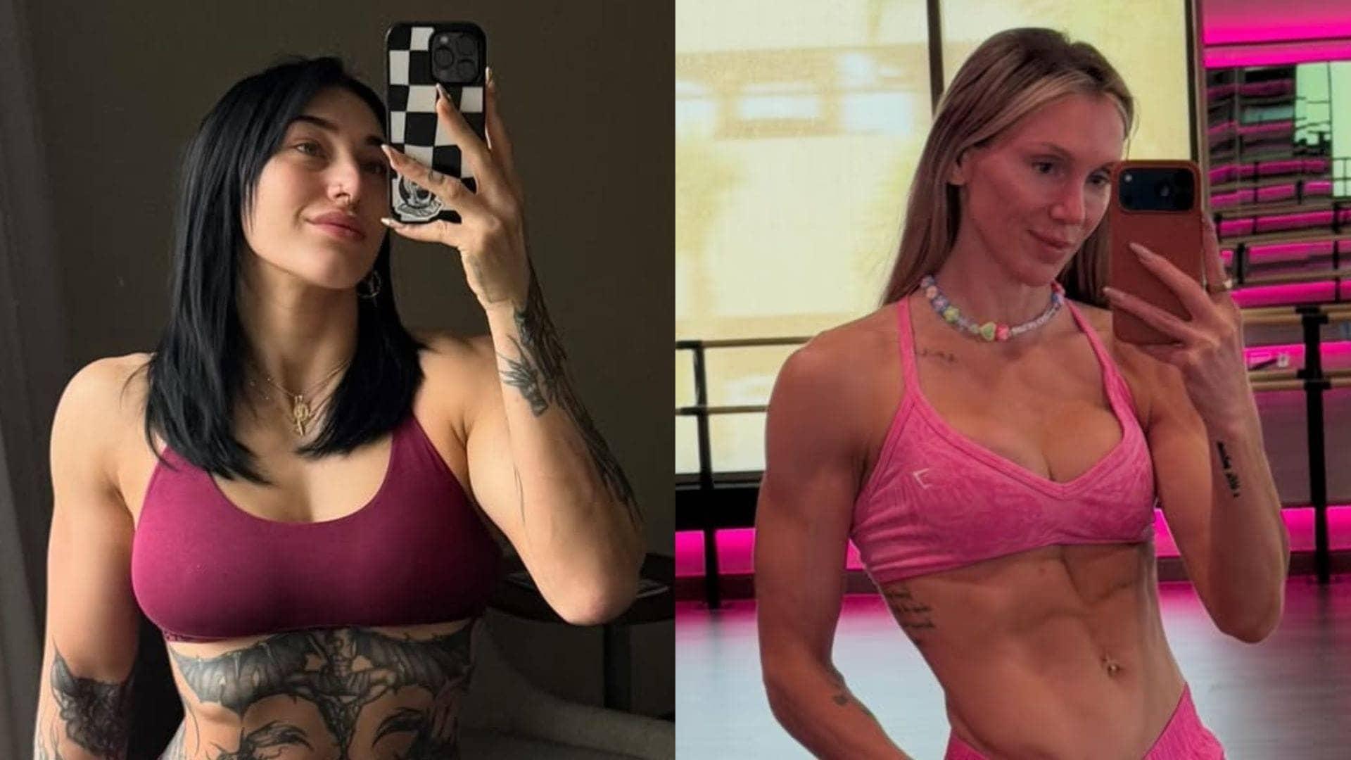 Rhea Ripley and Charlotte Flair Share Cheeky Moment at WWE