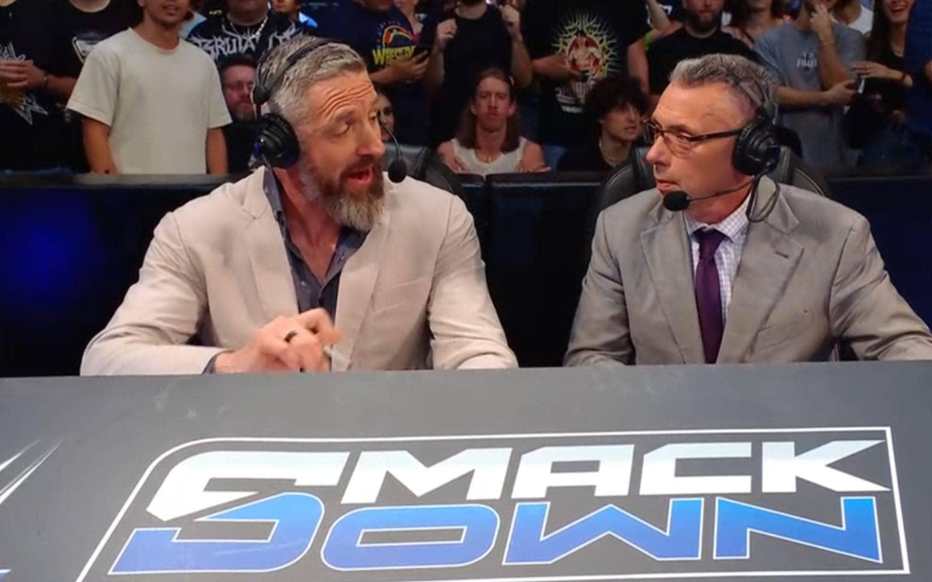 Gunther Goes Wild, Destroys Announce Desk on SmackDown