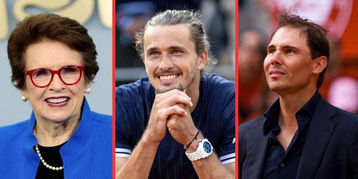 Rafa and Billie Jean Face Backlash Over Zverev's Win Celebration