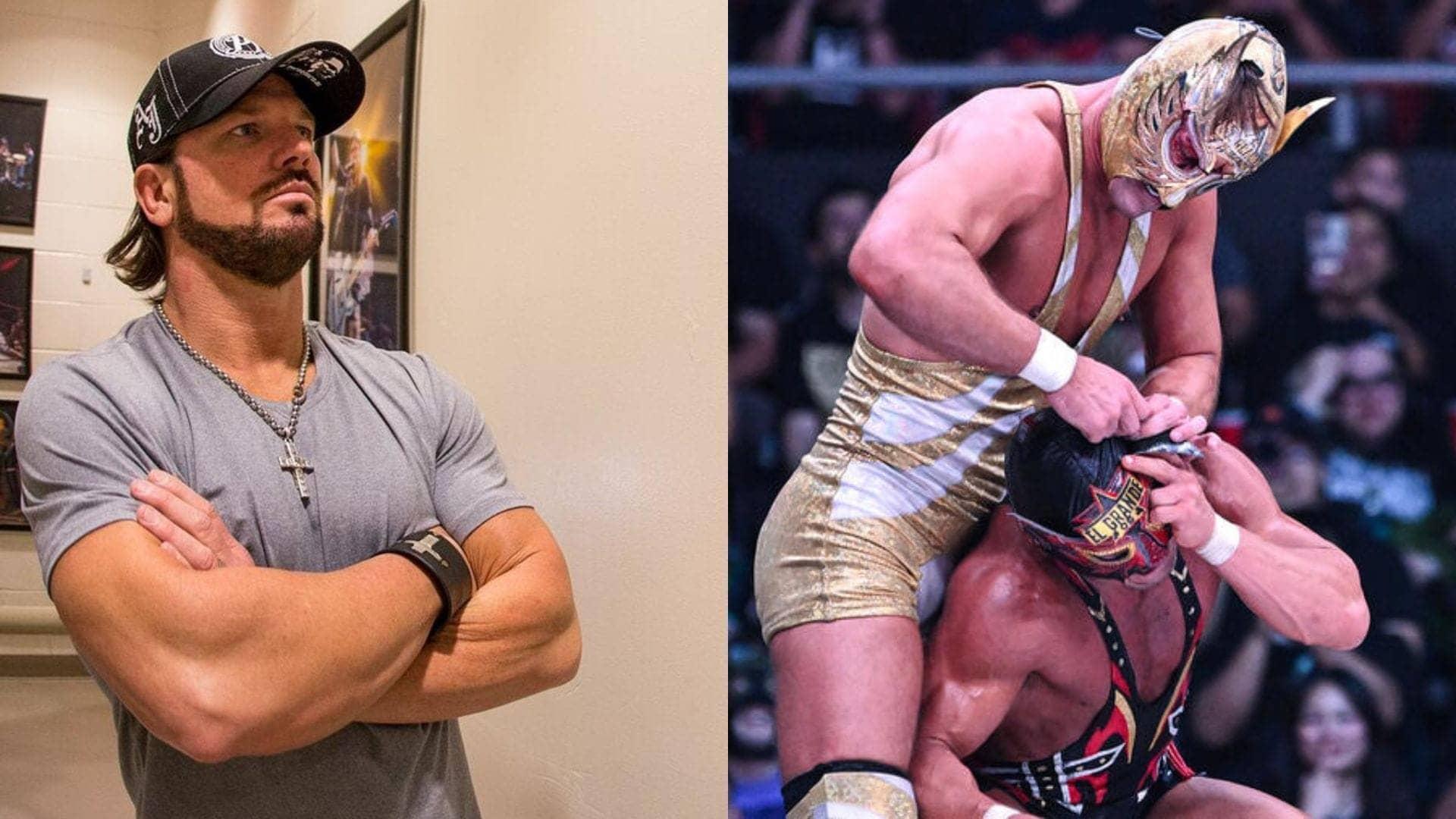 AJ Styles Unleashes Praise for Epic Mask vs. Mask Match