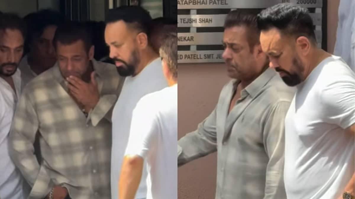 Salman Khan Keeps It Real at Kumud Rane's Funeral, Feelin' It
