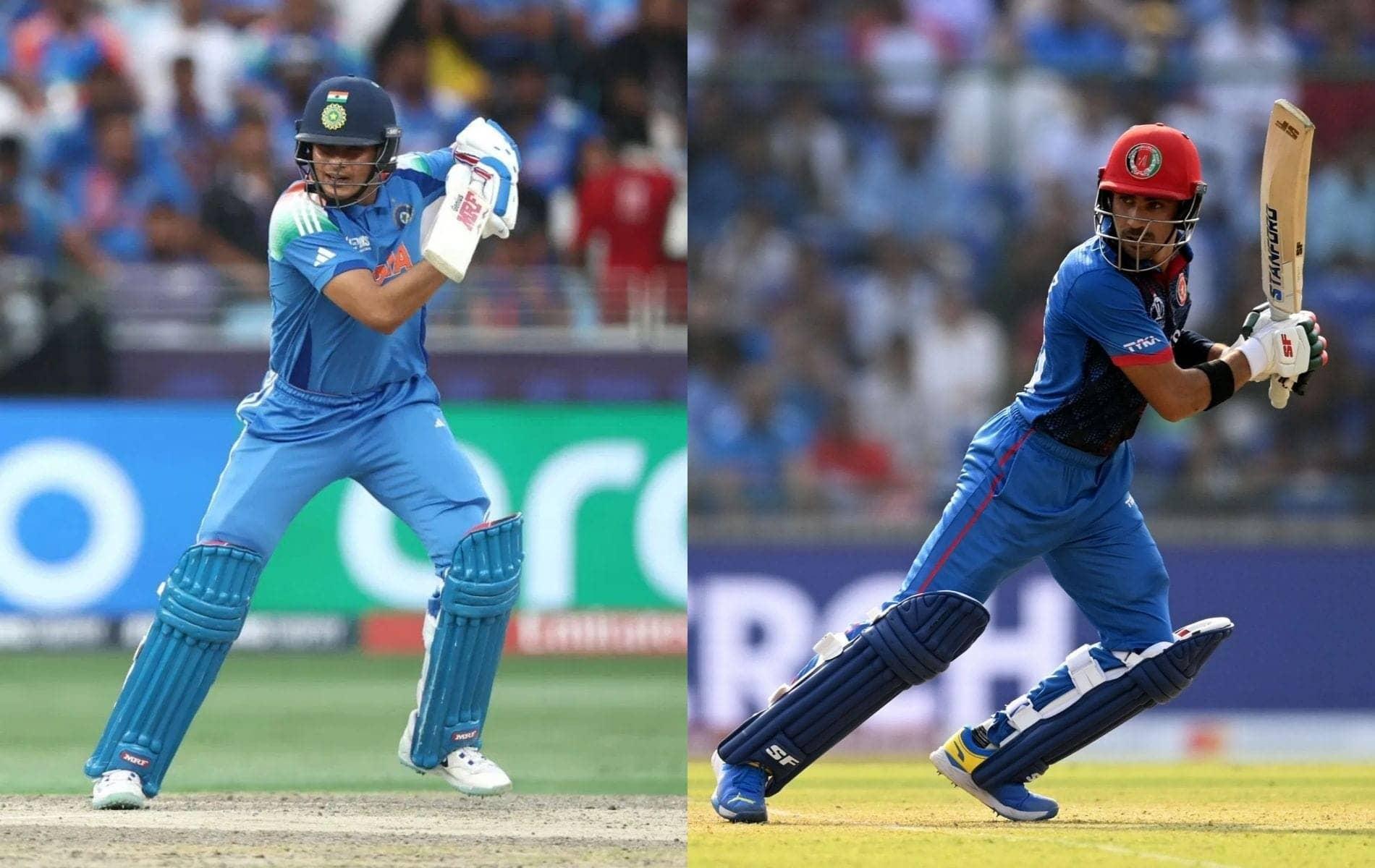 Shubman Gill Outshines Rahmanullah Gurbaz in ODI Stats Clash
