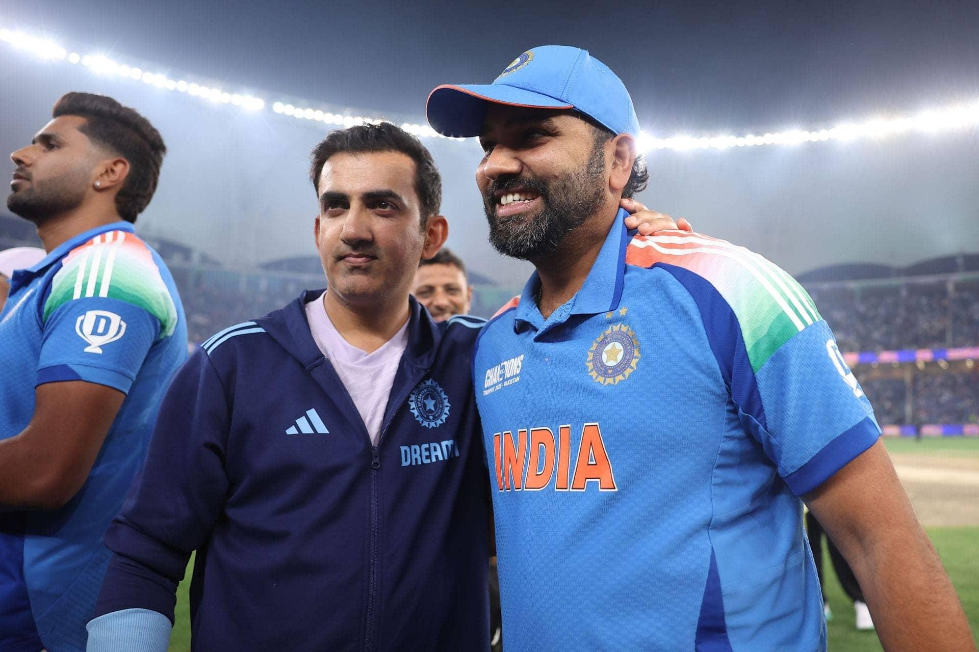 Team India Players and Management in a World Cup Mix-Up