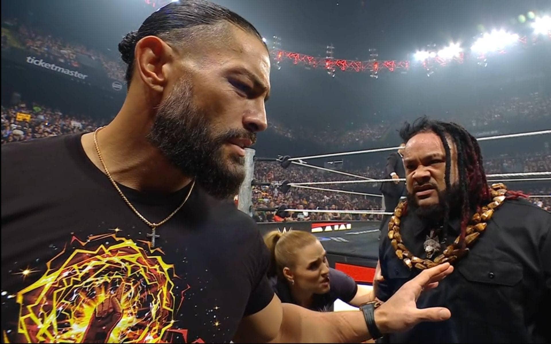 Roman Reigns Aur Bloodline Ne Kiya Shandar Heel Turn RAW Pe