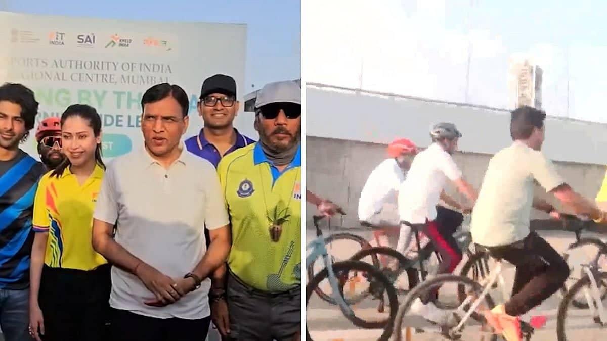 Mansukh Mandaviya's Cyclothon: A Fun Fitness Fest in Mumbai