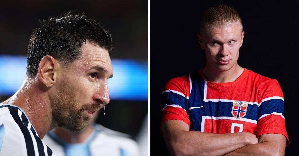 Haaland Calls Messi Madman After Hat-Trick Magic in World Cup