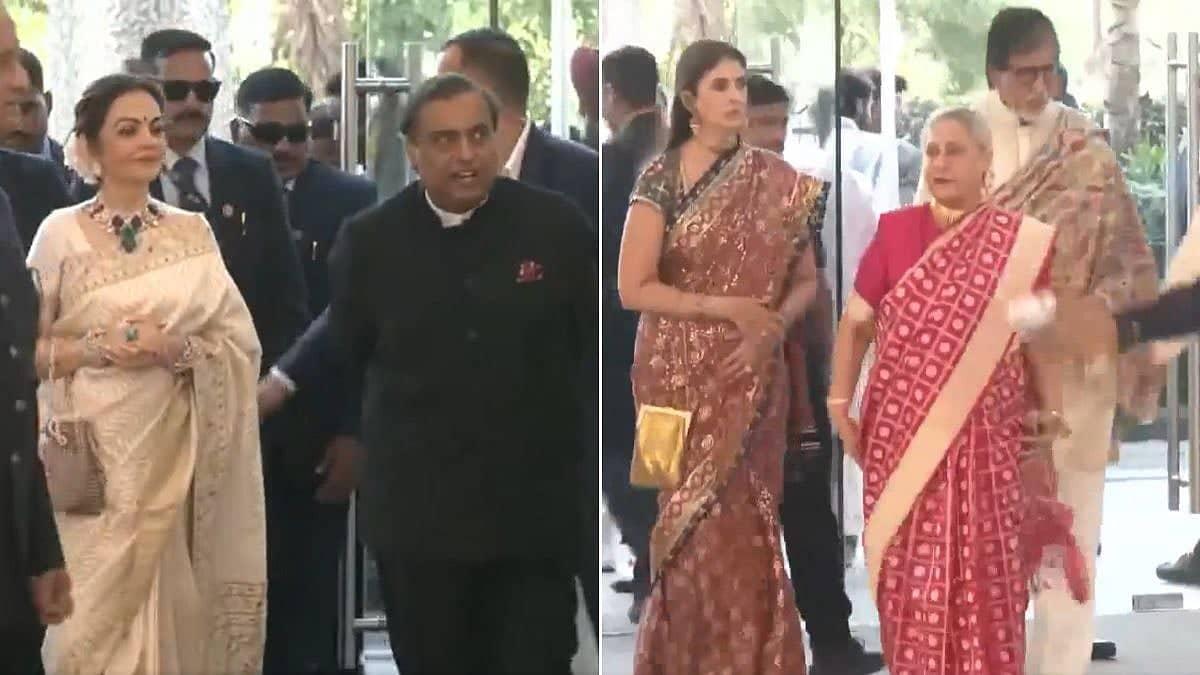 Ambanis Dazzle at Revati Sule's Wedding Celebration