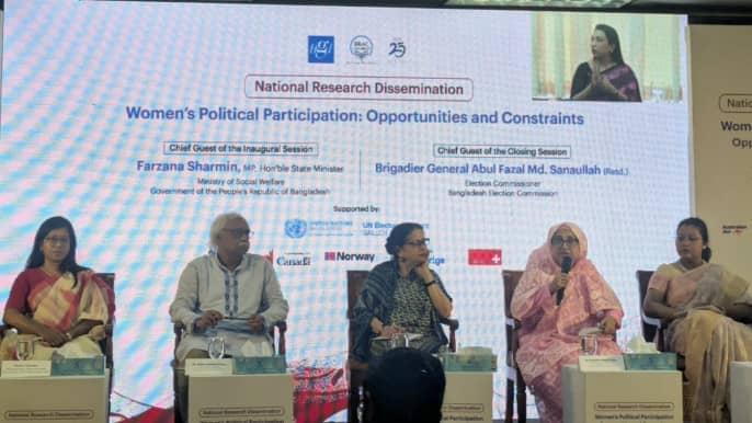 Women Leaders Demand Change for Political Equality at Forum
