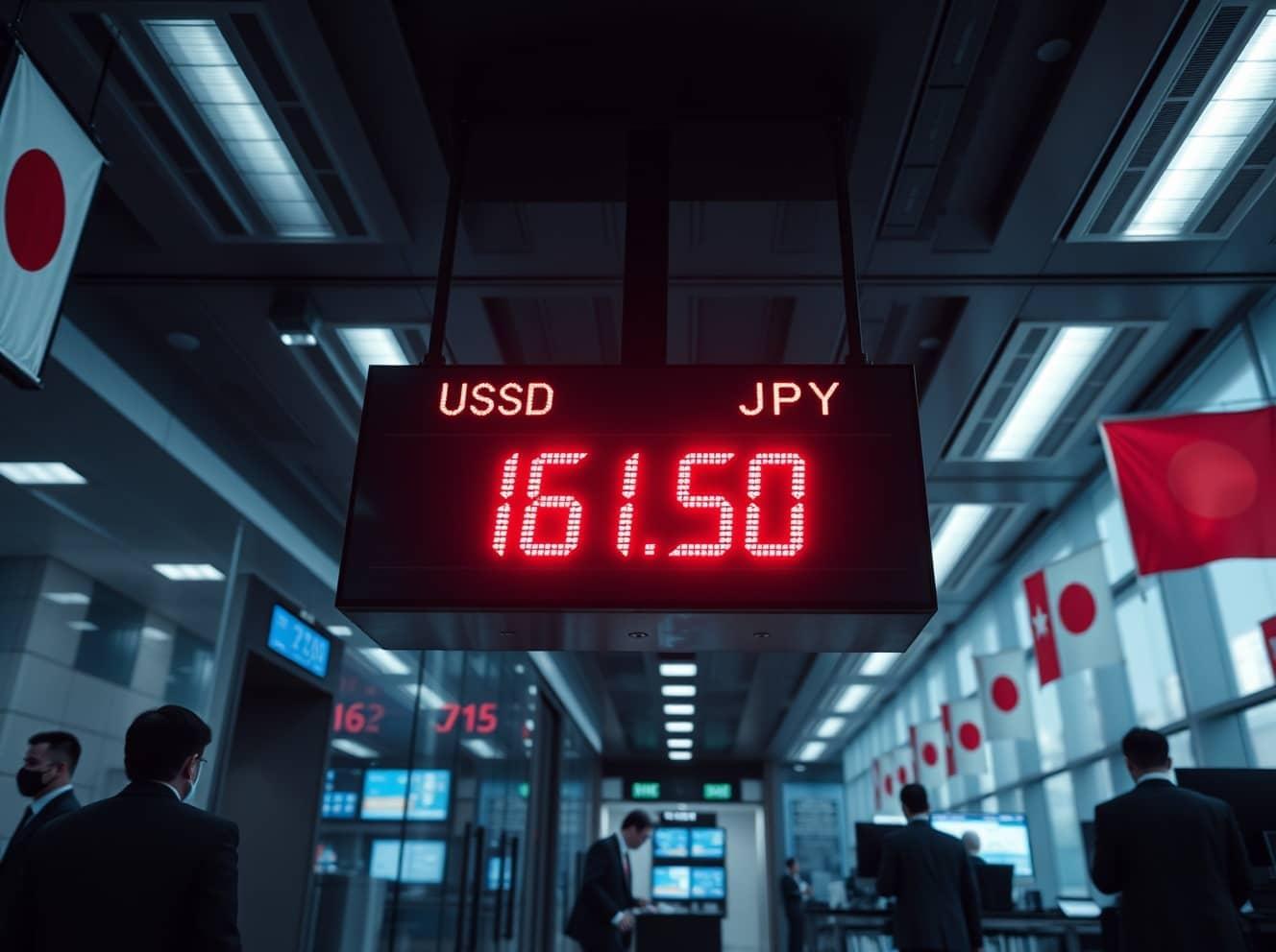 Yen Wobbles at 161.50 as US-Iran Tensions Heat Up