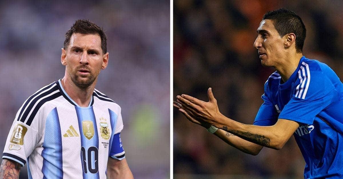 Di Maria Cheers Messi's Goals in Argentina's World Cup Win