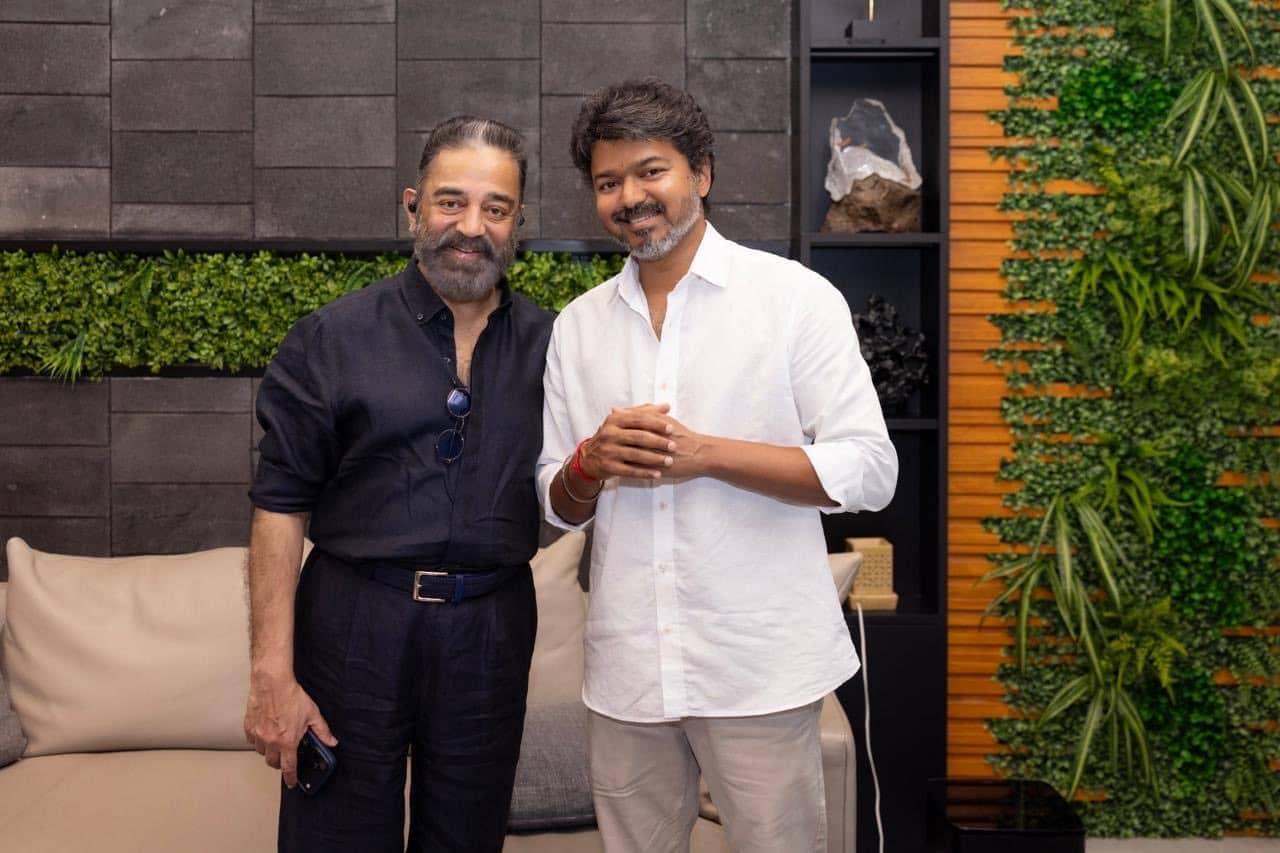 Kamal Haasan and Stars Celebrate Vijay's Birthday Bash