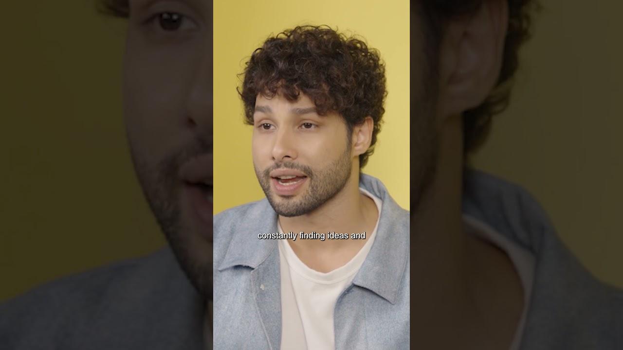 Siddhant Chaturvedi on Modern Dating Apps and Reels! #dodeewanesehermein #imdb #shorts