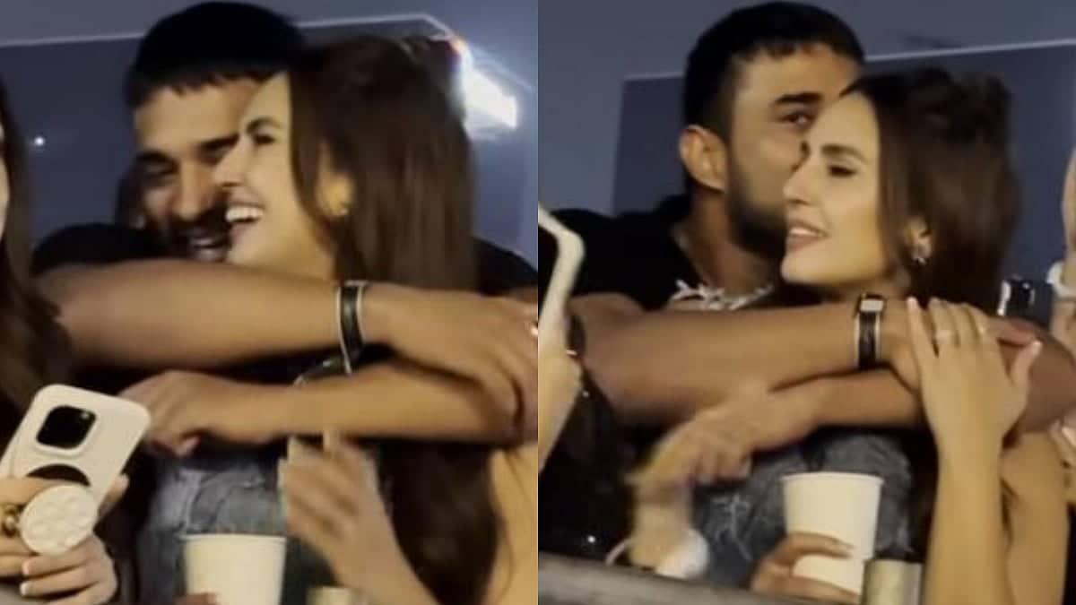 Huma Qureshi and Rachit Singh Share Sweet Moments at Concert