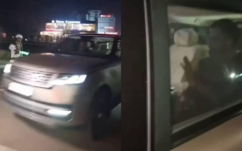 Kohli pulls up to Dhoni's Ranchi dinner like a boss