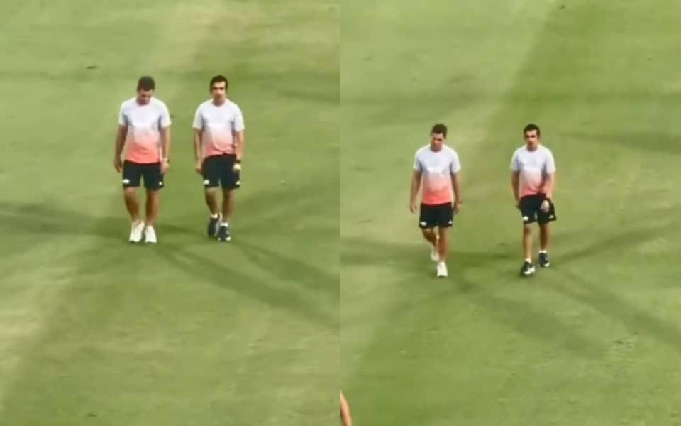 Fan tells Gambhir to step down like it's a main event showdown