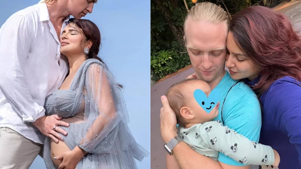 Aashka and Brent's Beach Baby Bombshell on Anniversary