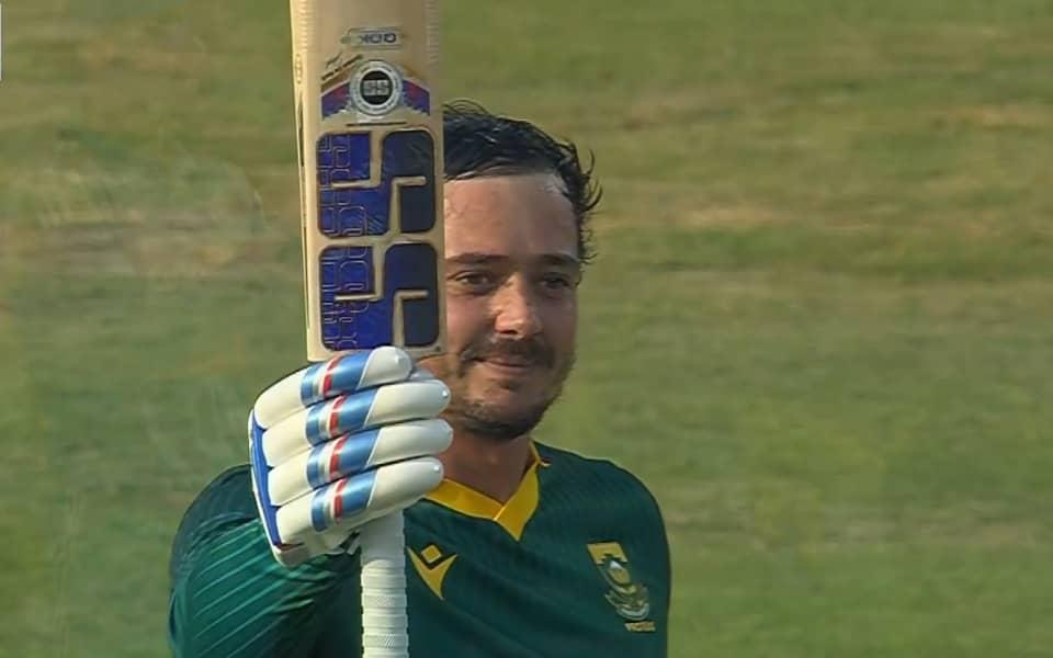 De Kock Hits 106, Matches Jayasuriya in ODI Century Fun