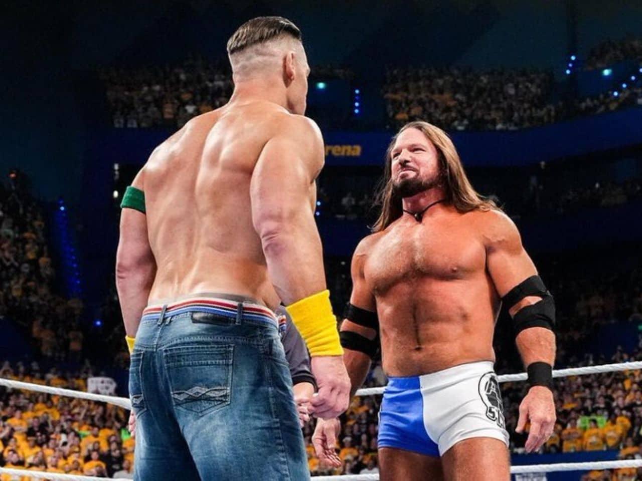 Cena's surprise intro flops, promises to keep it simple next time