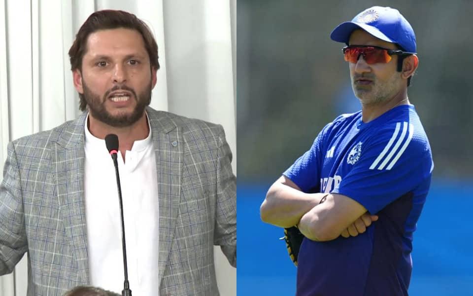 Afridi ne Gambhir ko taana maara, cricket drama chalu hai!
