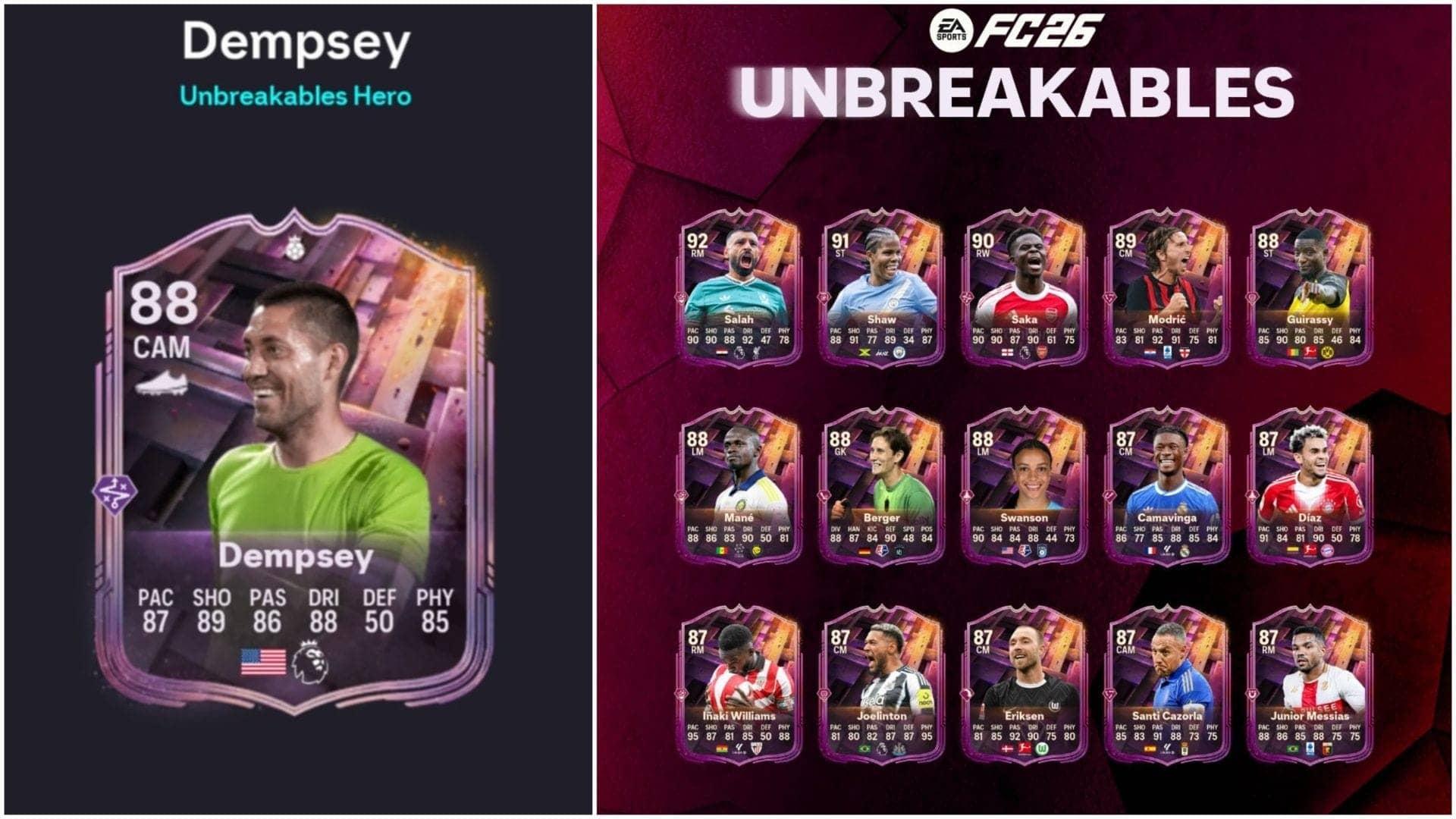 Clint Dempsey Unbreakables Hero SBC: Unleash the Power!