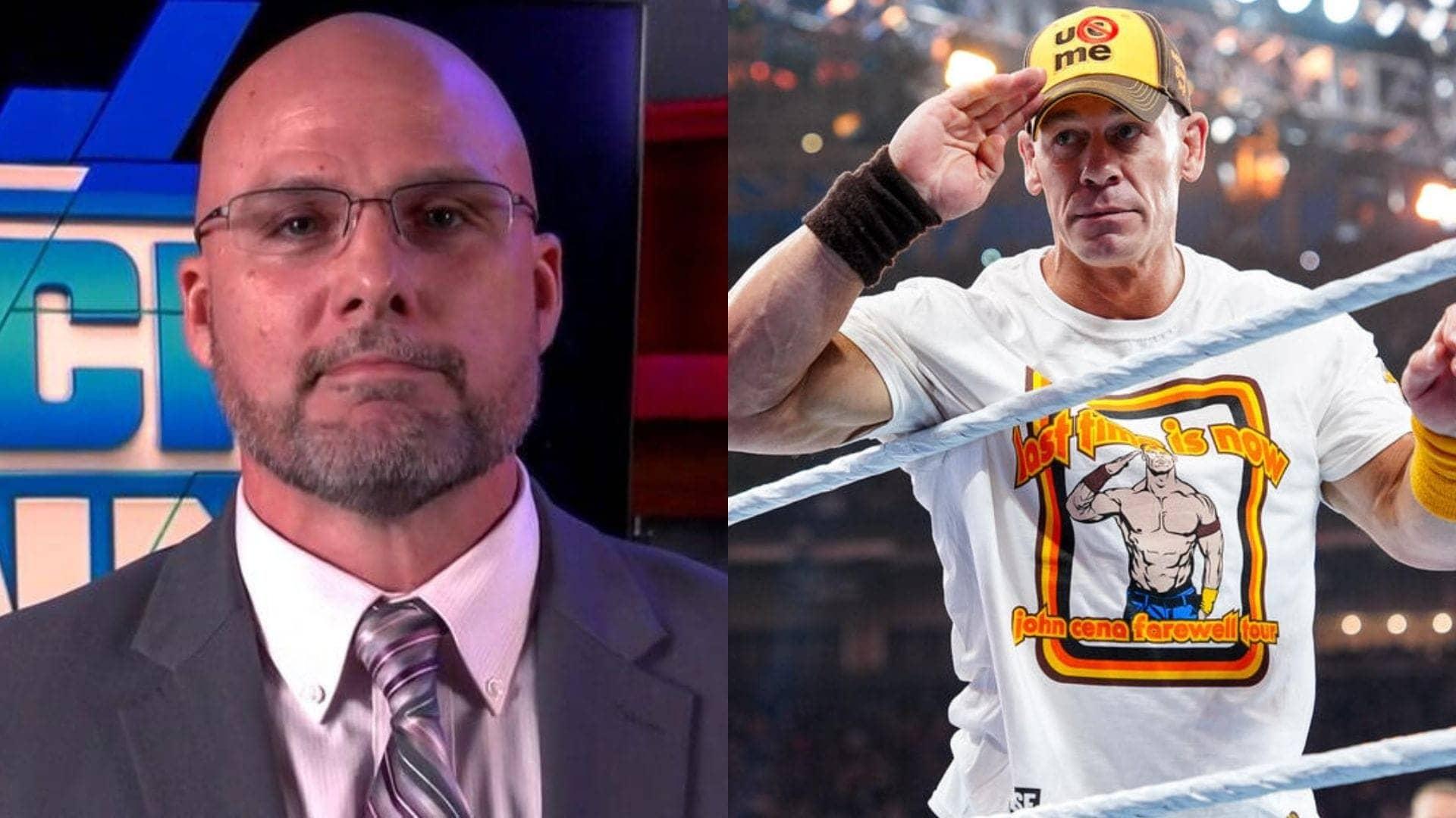 Pearce gives Cena a heartfelt salute before epic showdown