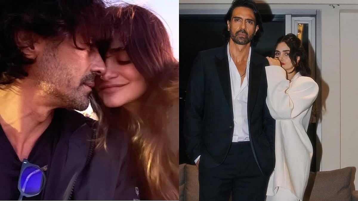 Arjun Rampal and Gabriella Demetriades: Engagement Shockwave Unleashed!