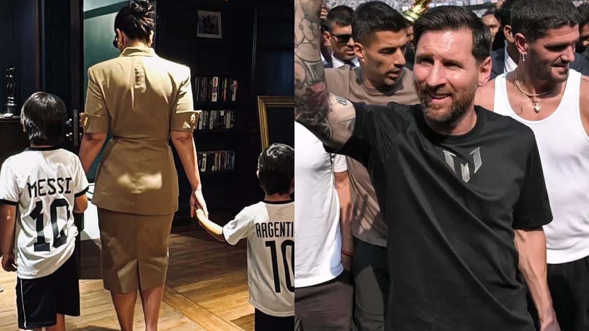Messi Ki Mumbai Entry: Kareena Aur Bachche Bhi Saath