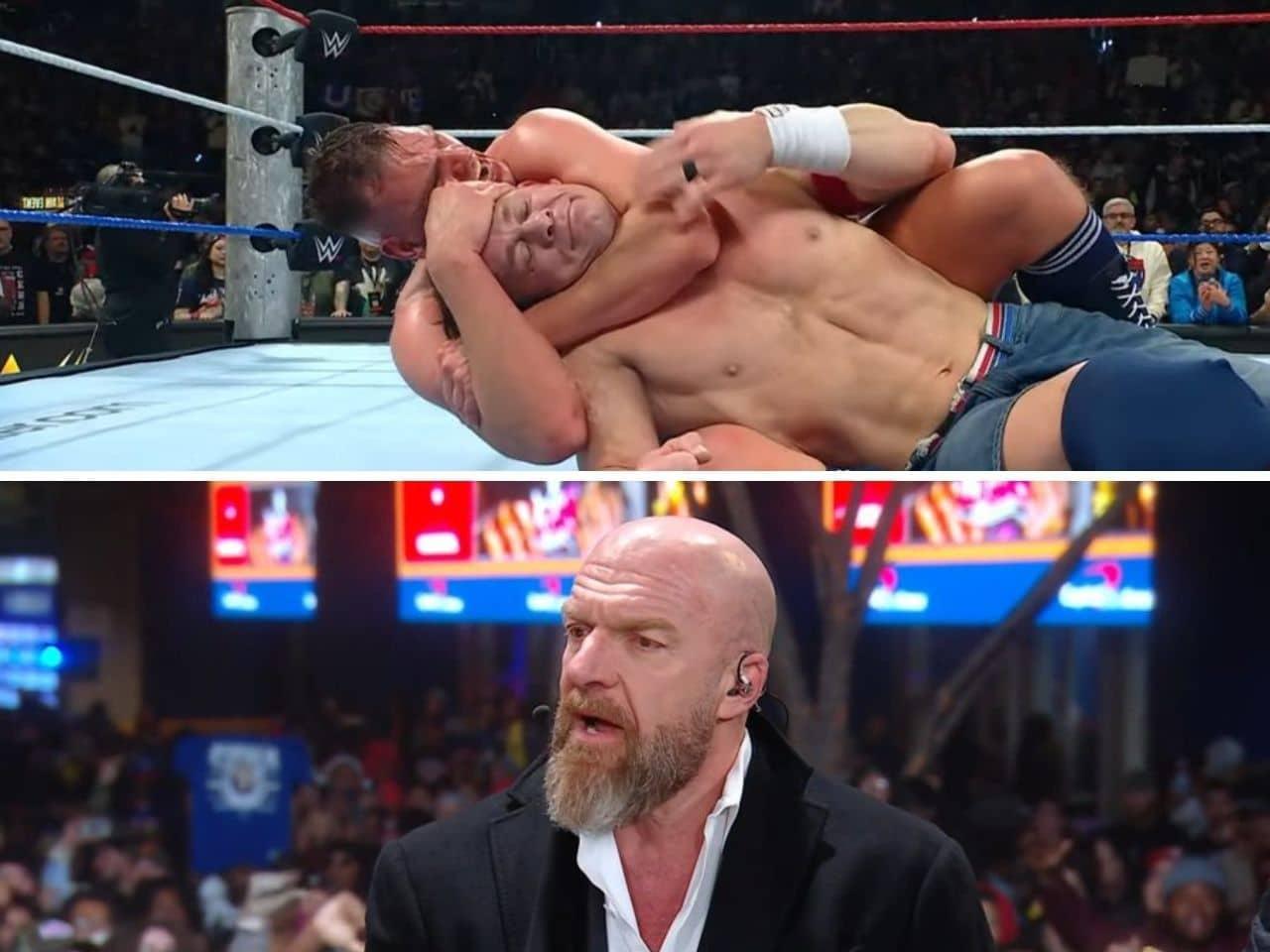 Triple H unveils the magic behind Cena's farewell tap-out