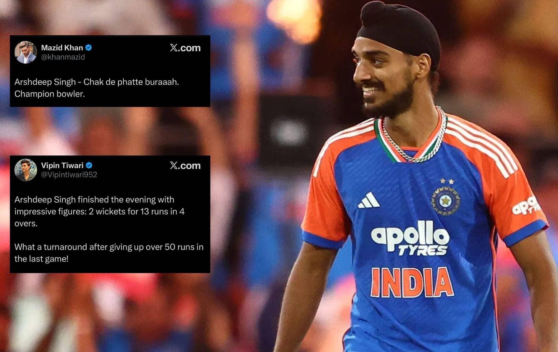Arshdeep's bowling magic: Critics silenced, India cheers!