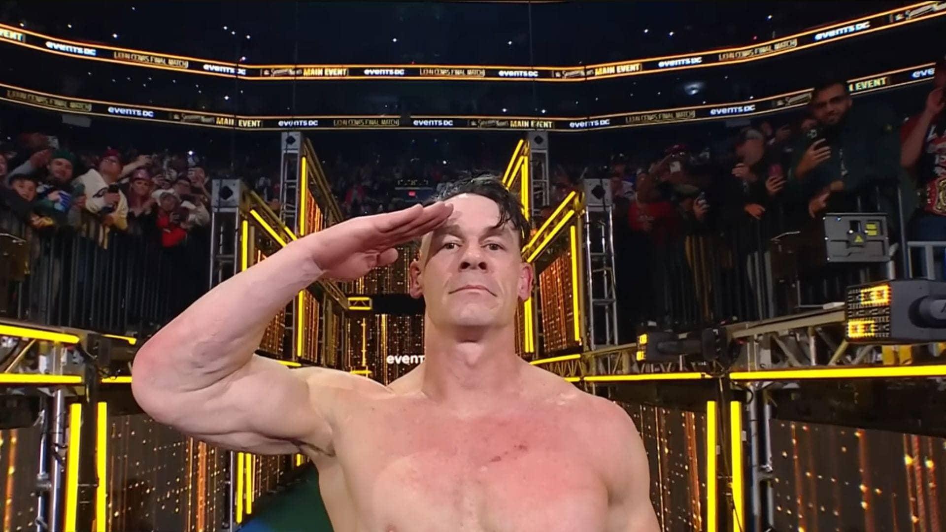 Kurt Angle's Priceless Reaction at Cena's Final Match