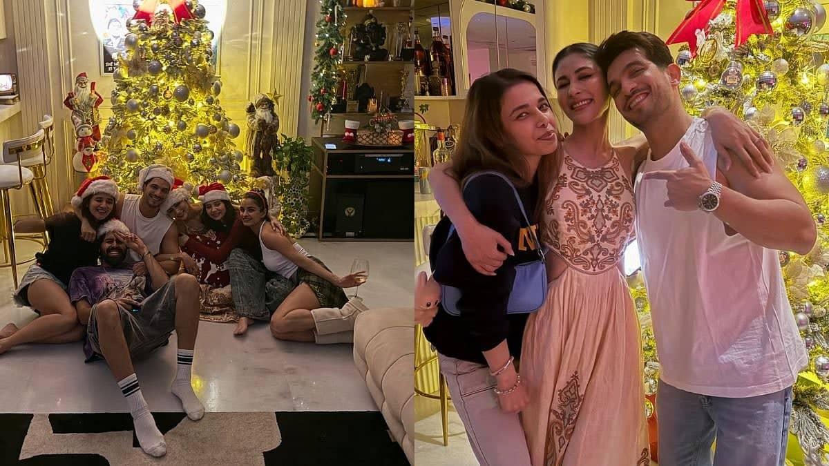 Arjun and Mouni: Christmas Vibes and Friendship Goals