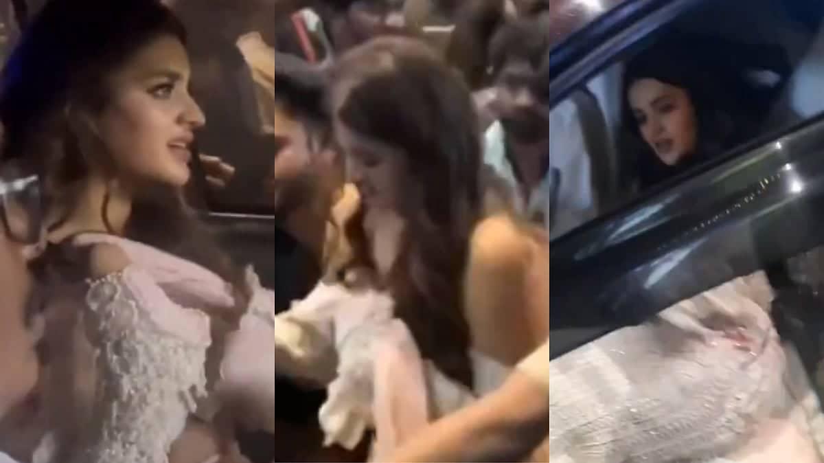 Hyderabad's Lulu Mall Mayhem: Nidhhi Agerwal Mobbed, Police Step In