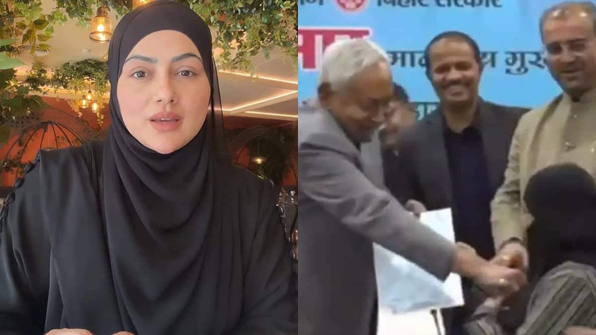 Sana Khan Unleashes Fury Over Nitish Kumar's Hijab Fiasco!