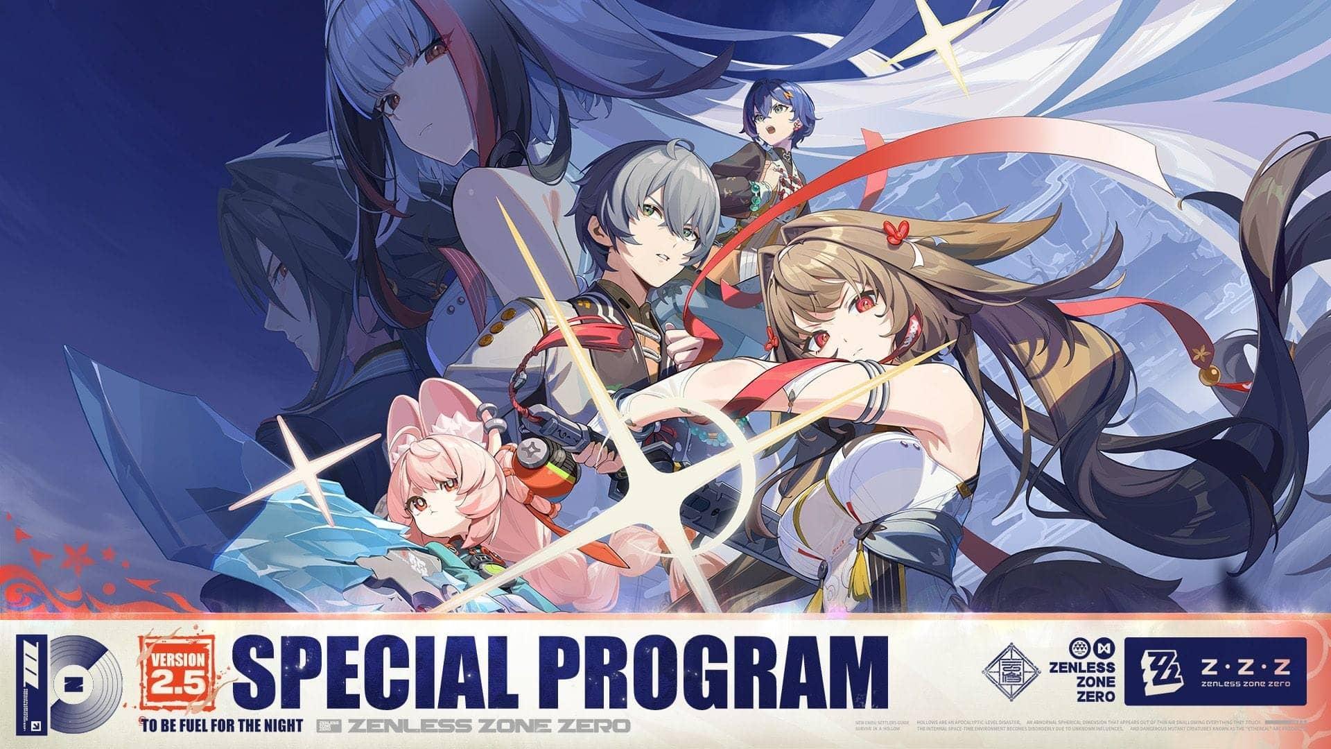 Epic Showdown Awaits: Zenless Zone Zero Version 2.5 Events