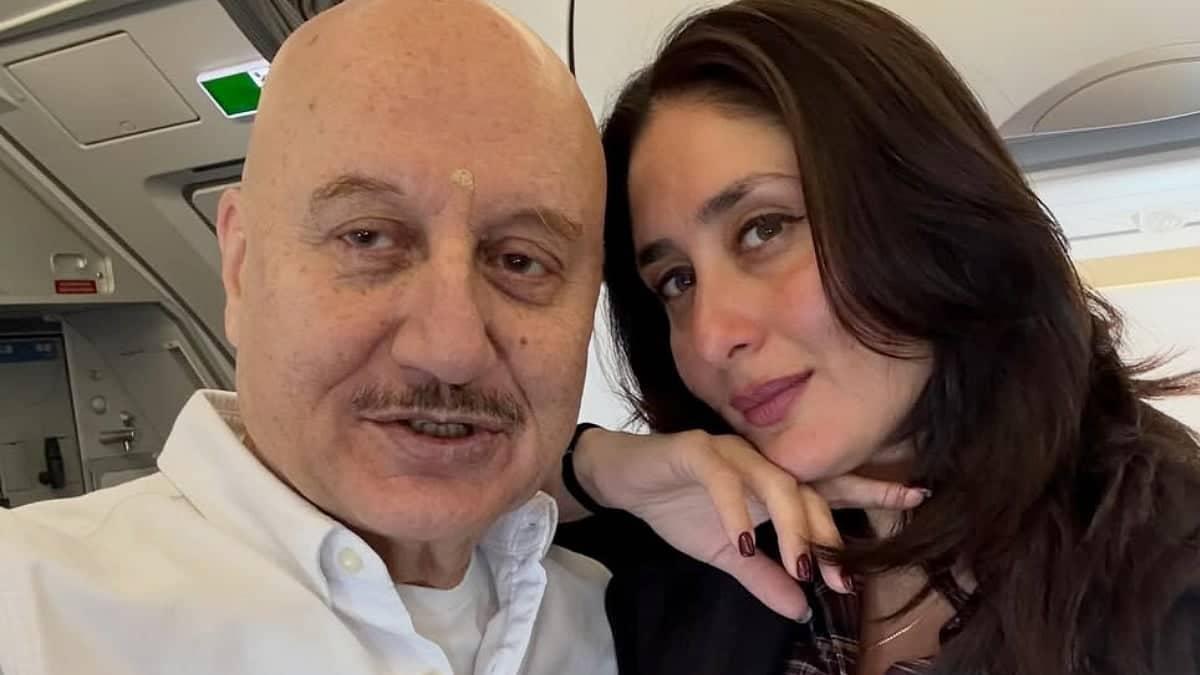 Anupam Kher's Spellbinding Reunion With Kareena Kapoor Khan